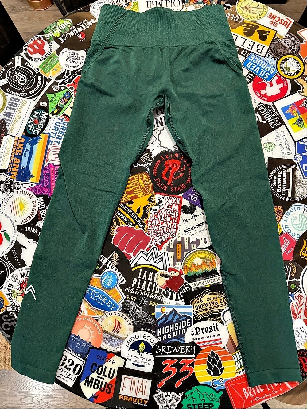 Oner Active EffortlessLift Seamless Leggings - Racing Green